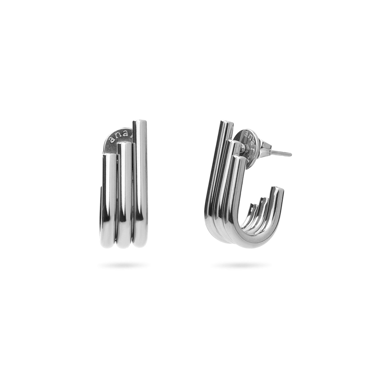 Aros Essentials triples Plateado Anartxy