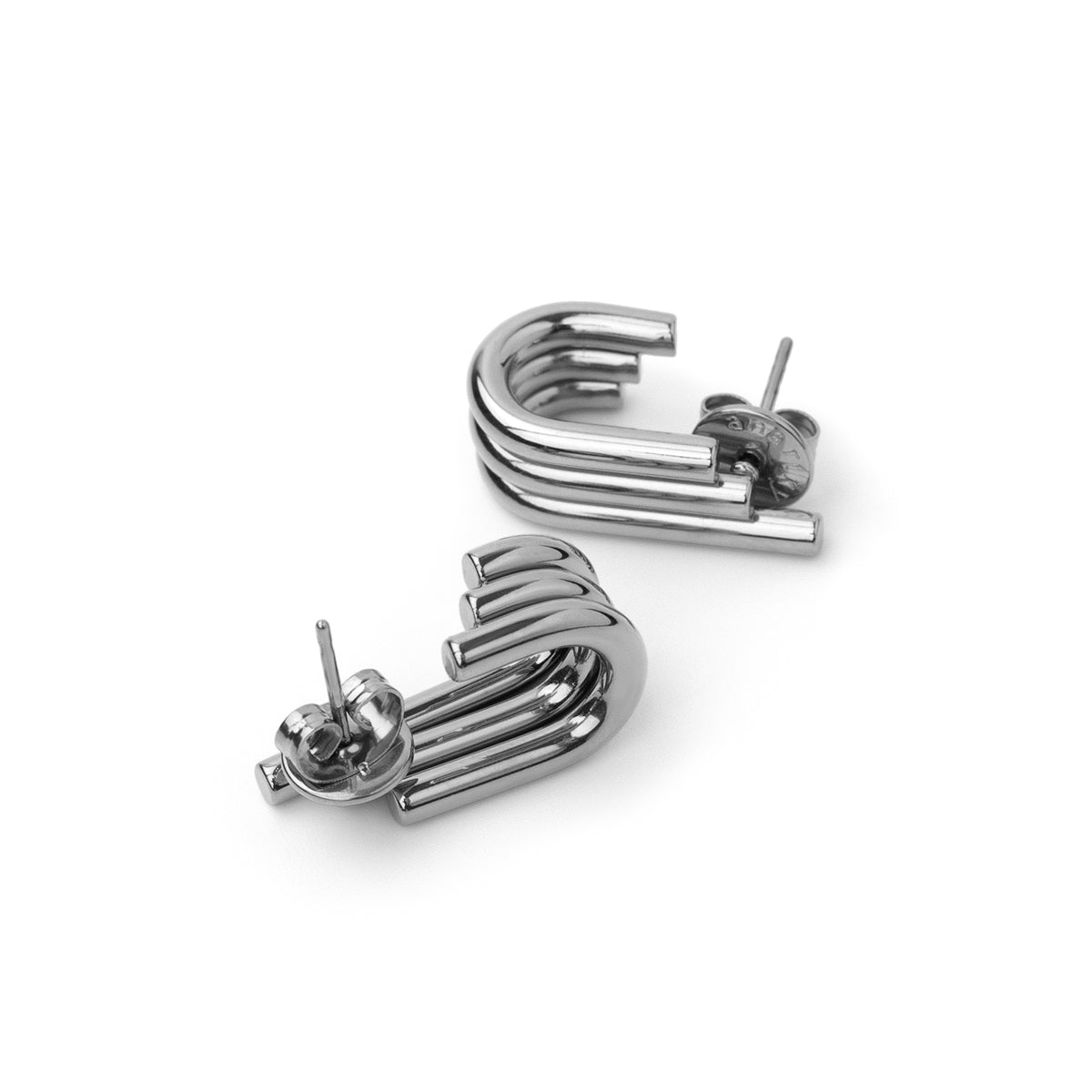 Aros Essentials triples Plateado Anartxy