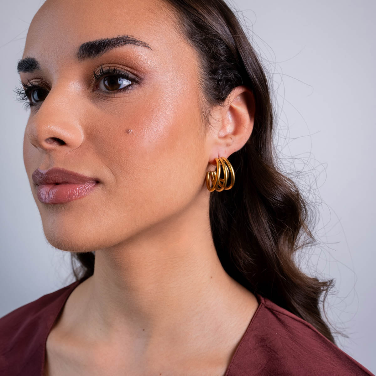 Aros Essentials degradado Dorado Anartxy