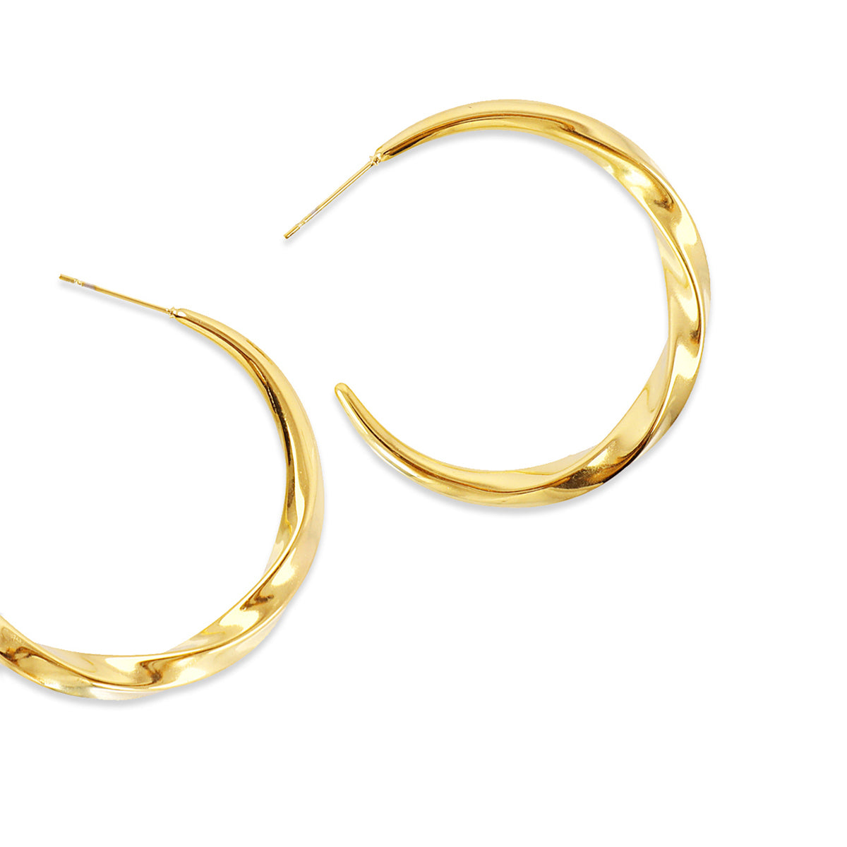 Aros Essentials curvos Dorado Anartxy