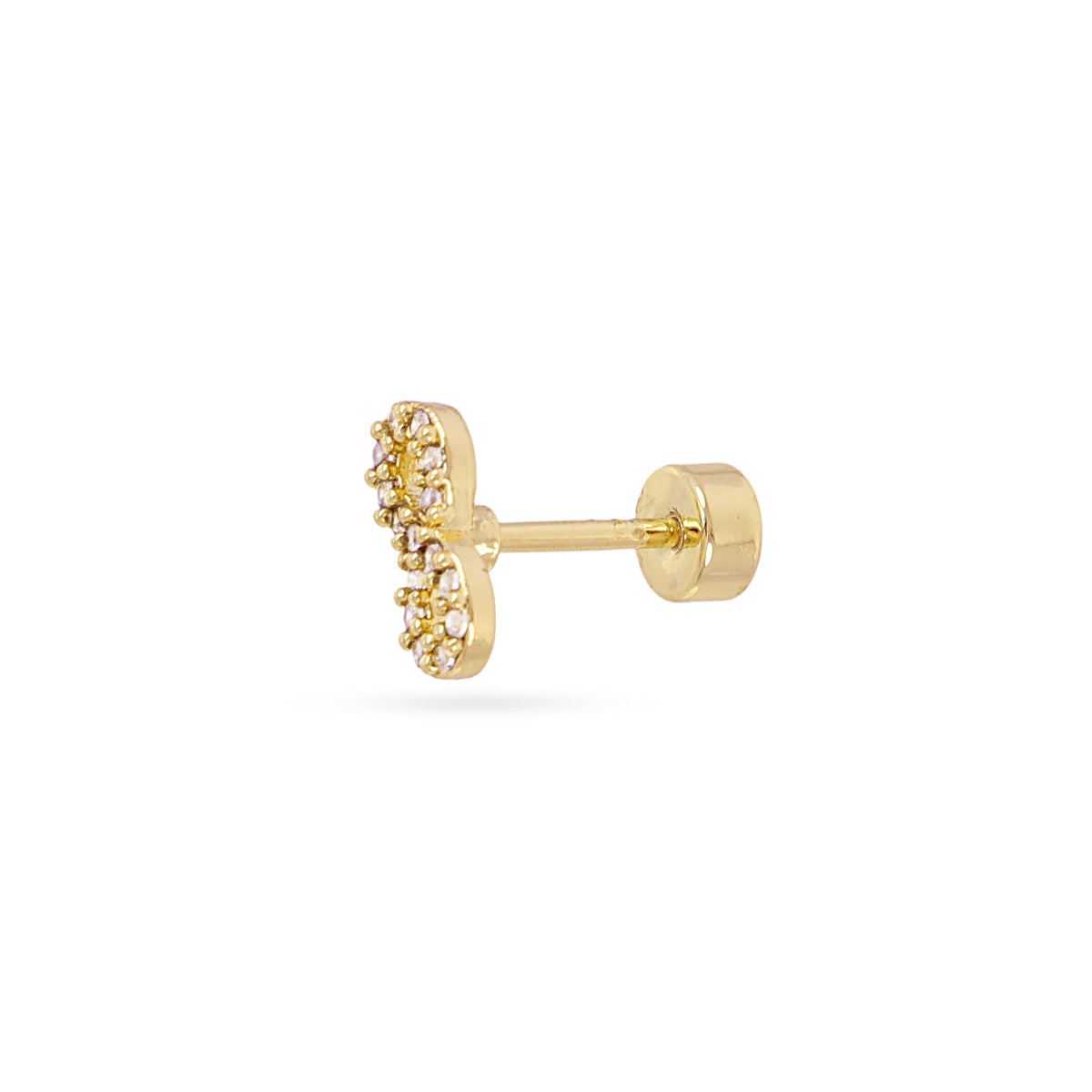 Piercing infinito circonitas Dorado Anartxy