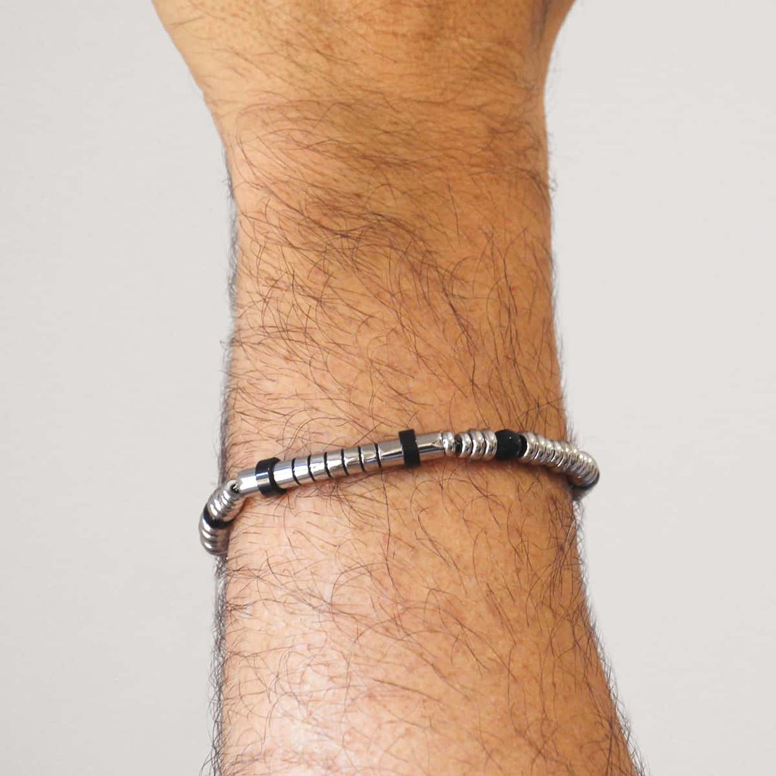 Pulsera Marcelo Plateado Anartxy