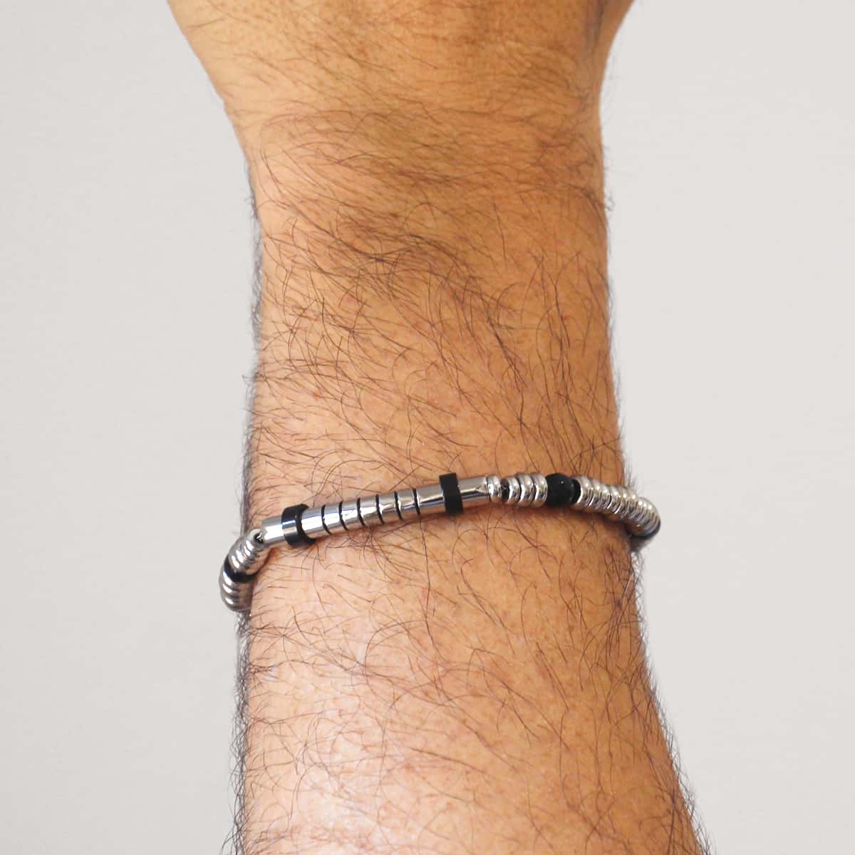 Pulsera Marcelo Plateado Anartxy