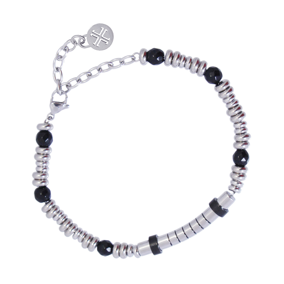 Pulsera Marcelo Plateado Anartxy