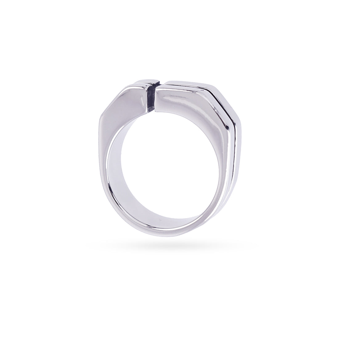 Anillo Man Atlas Plateado Anartxy