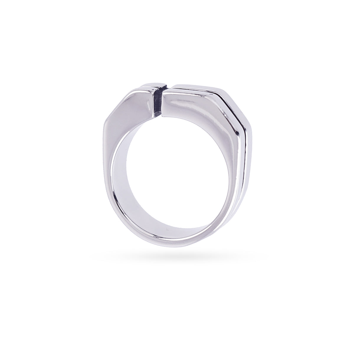 Anillo Man Atlas Plateado Anartxy