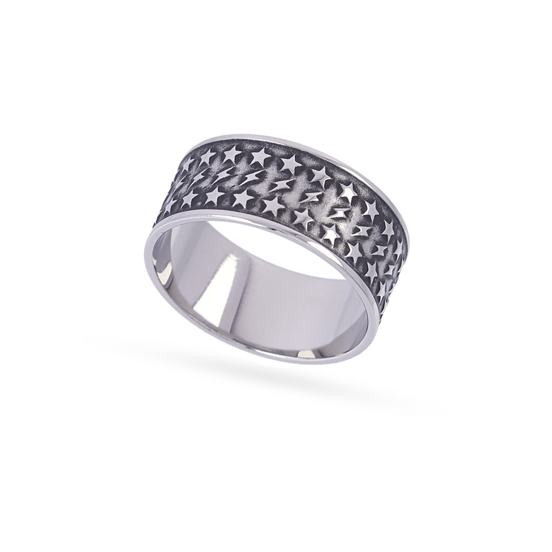 Anillo Man Dominus Plateado Anartxy