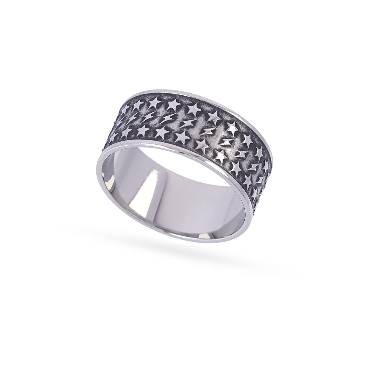 Anillo Man Dominus Plateado Anartxy