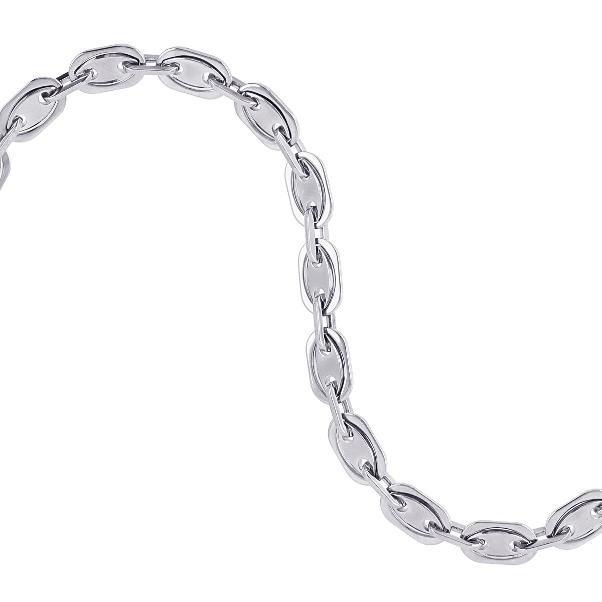 Pulsera Man Noir Plateado Anartxy