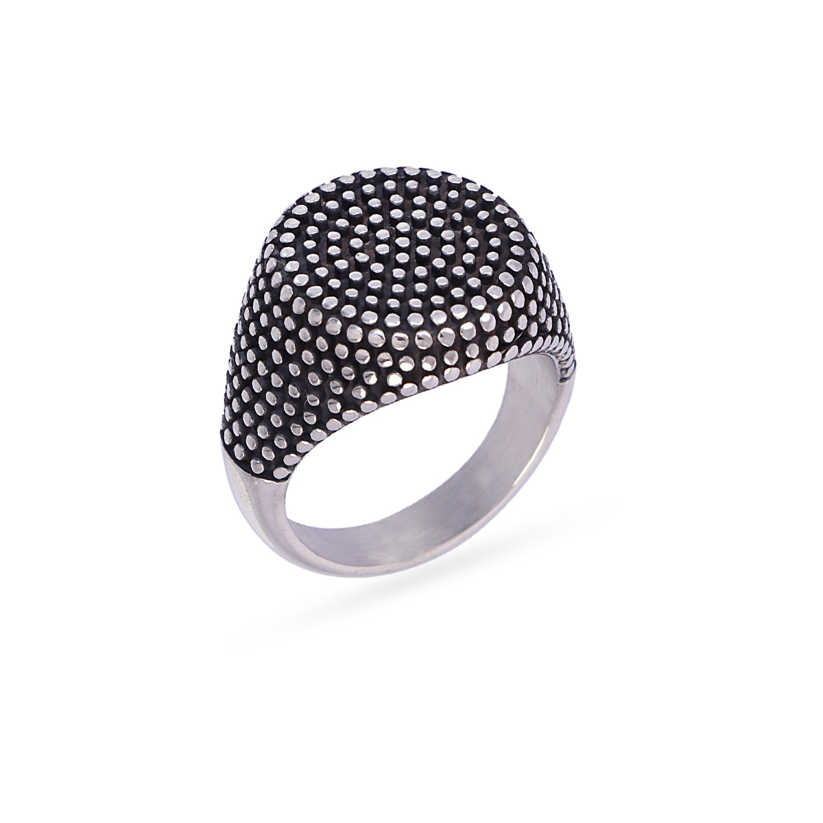Anillo Man Regal Plateado Anartxy