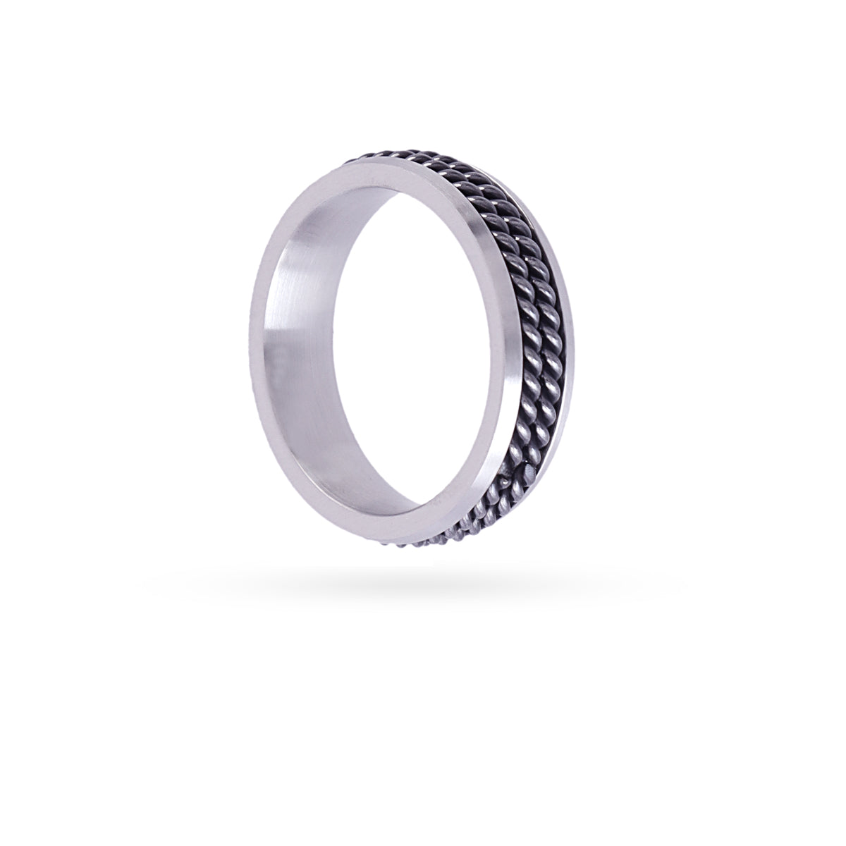 Anillo Man Drakkar Plateado Anartxy