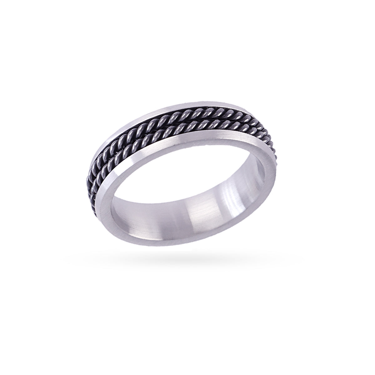 Anillo Man Drakkar Plateado Anartxy