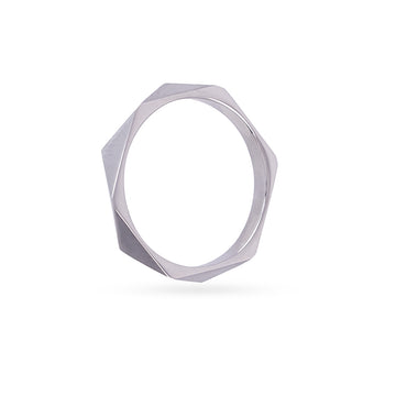 Anillo Man Aurum Plateado Anartxy