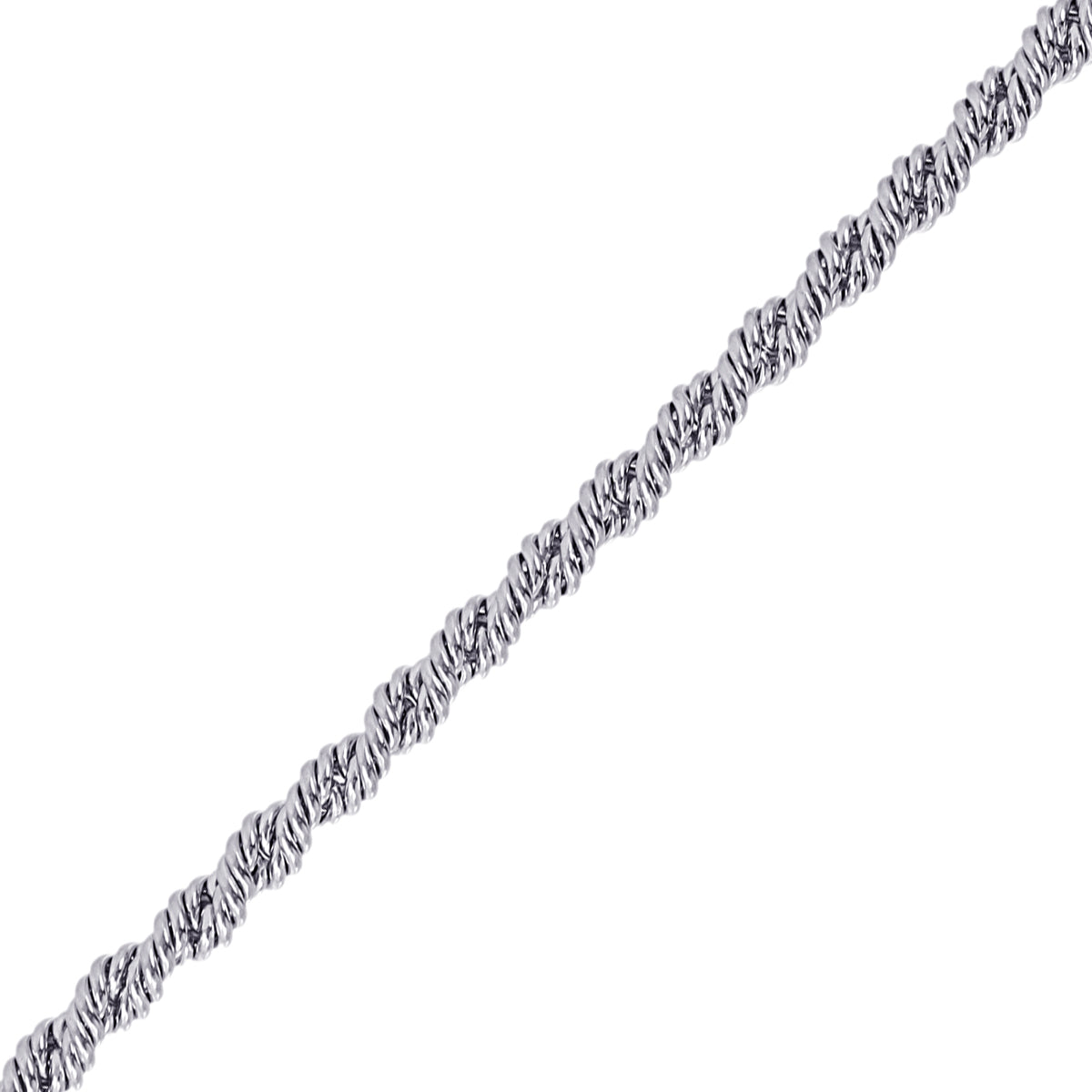 Pulsera Man Dominion Plateado Anartxy