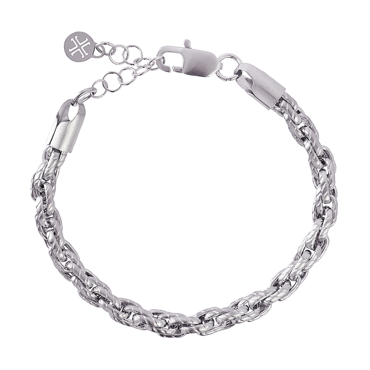 Pulsera Man Forge Plateado Anartxy