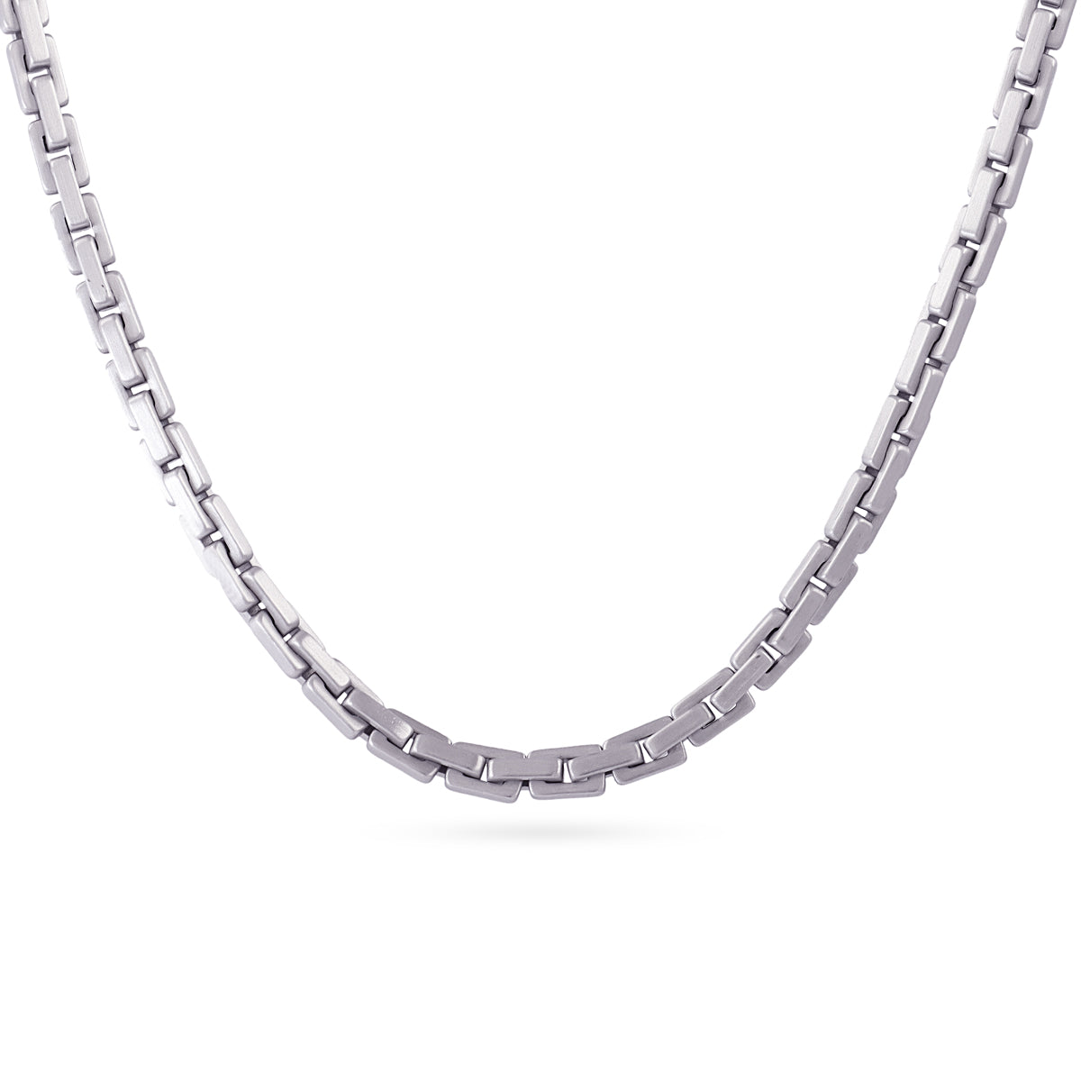 Collar Man Reign Plateado Anartxy
