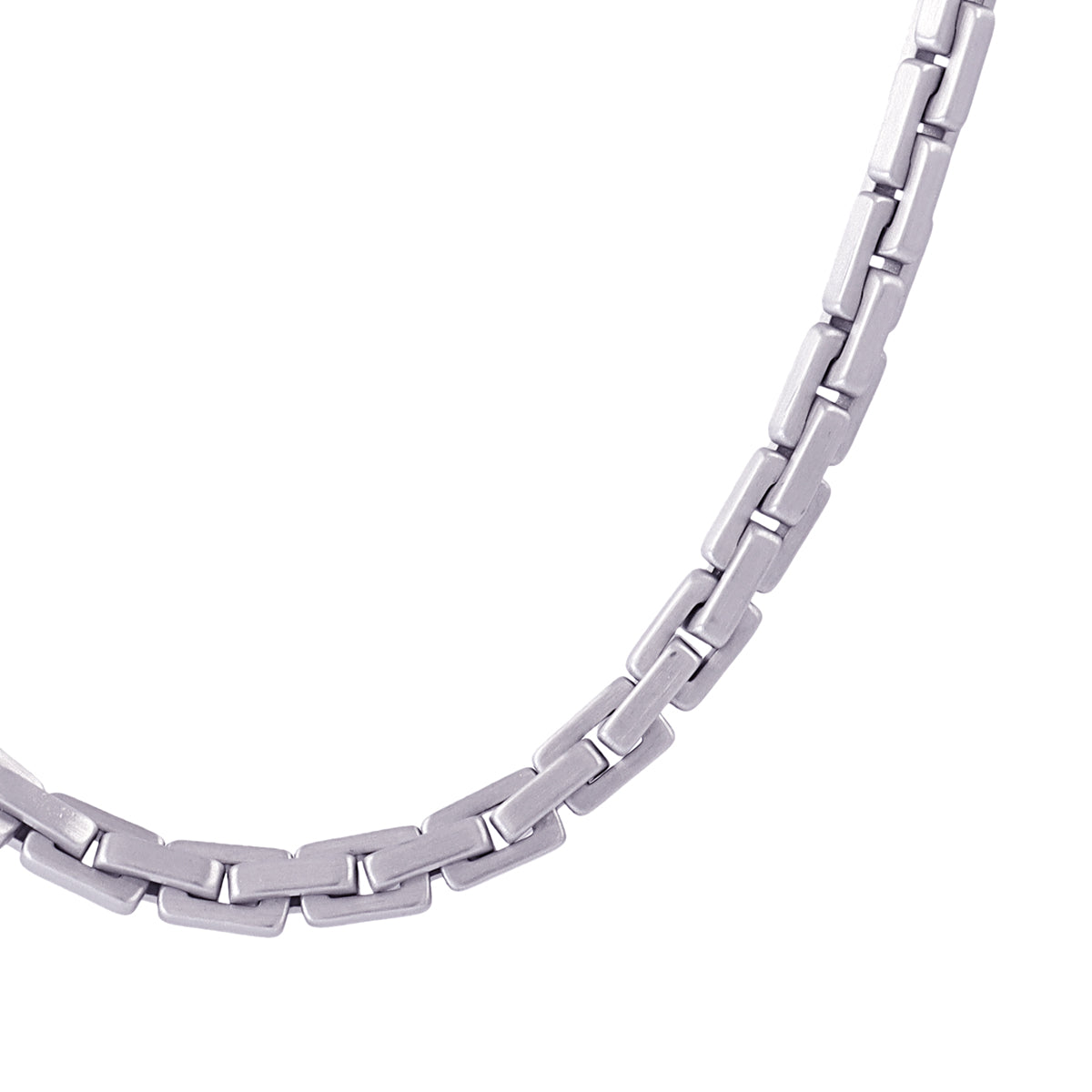 Collar Man Reign Plateado Anartxy