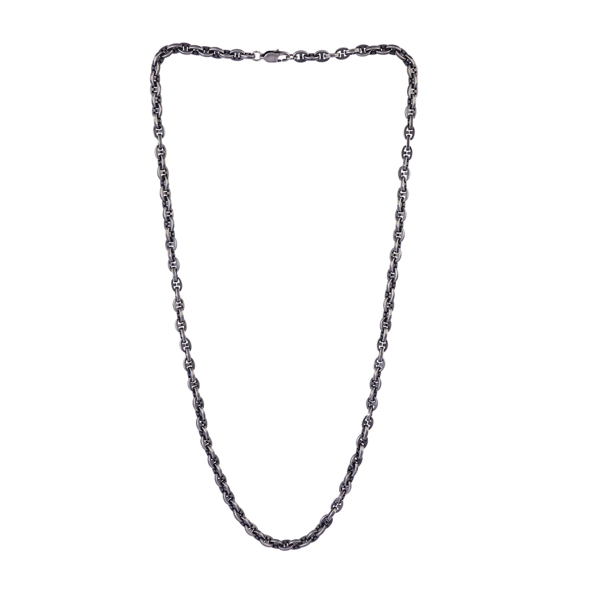 Collar Man Anvil Negro Anartxy