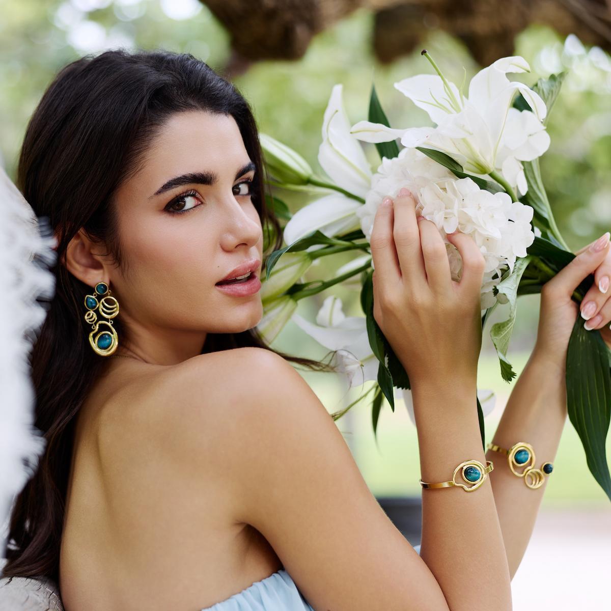 Brazalete Mirage ojo Azul Anartxy