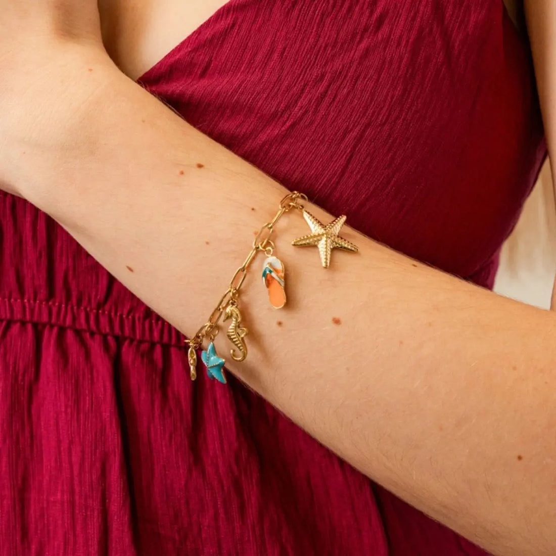Pulsera Coast Siran Dorado Anartxy