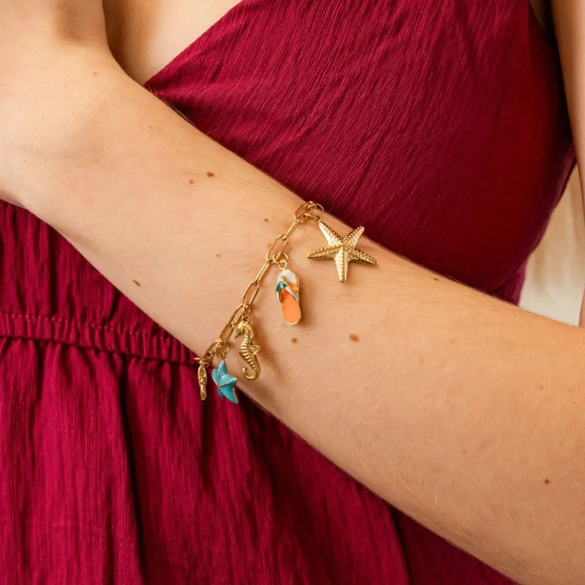 Pulsera Coast Siran Dorado Anartxy