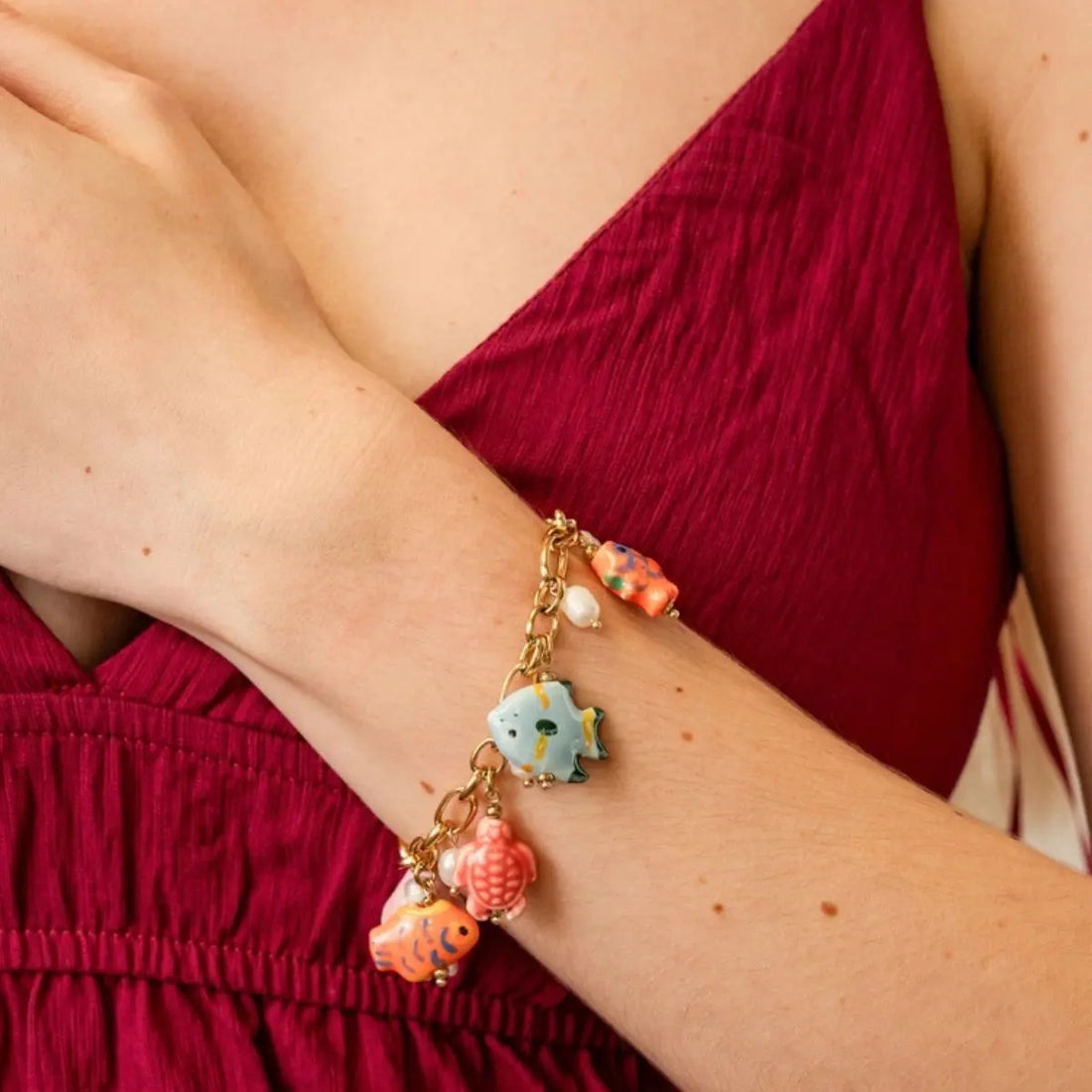 Pulsera Coast Talassa Dorado Anartxy