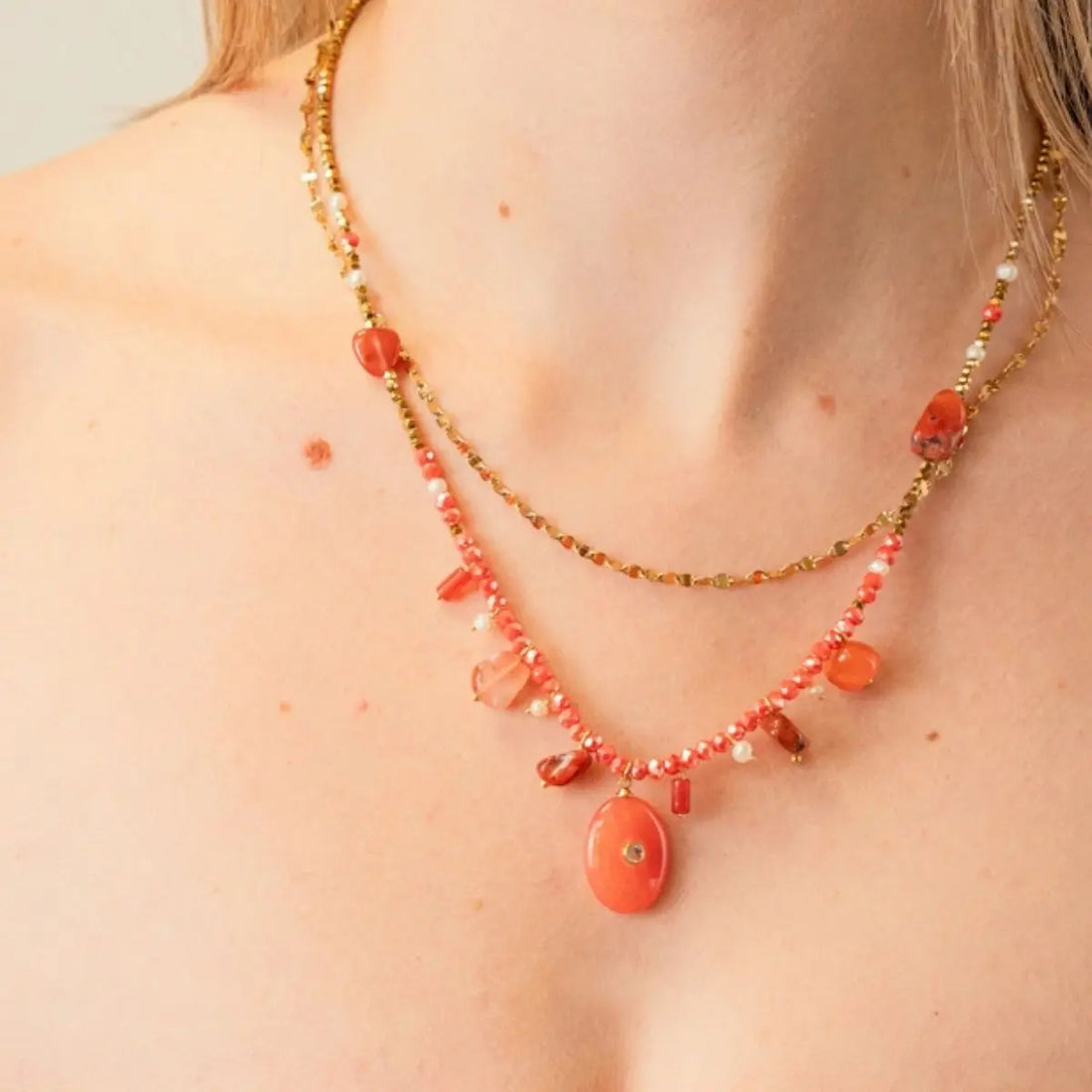Collar Spirit Vitra Naranja Anartxy