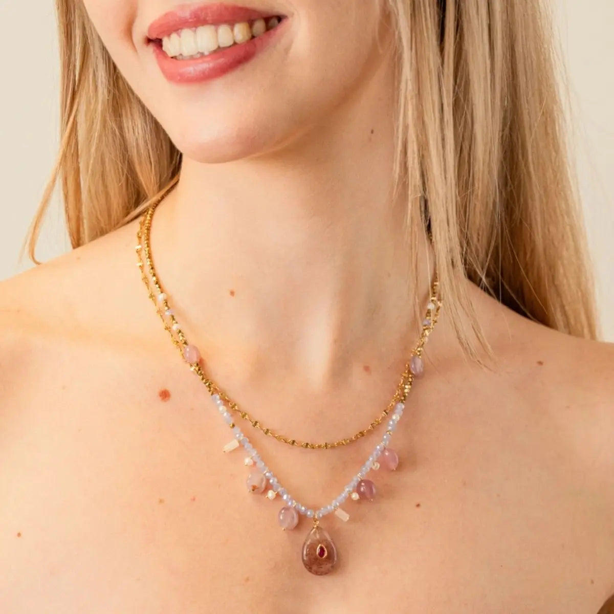 Collar Spirit Vitra Rosa Anartxy