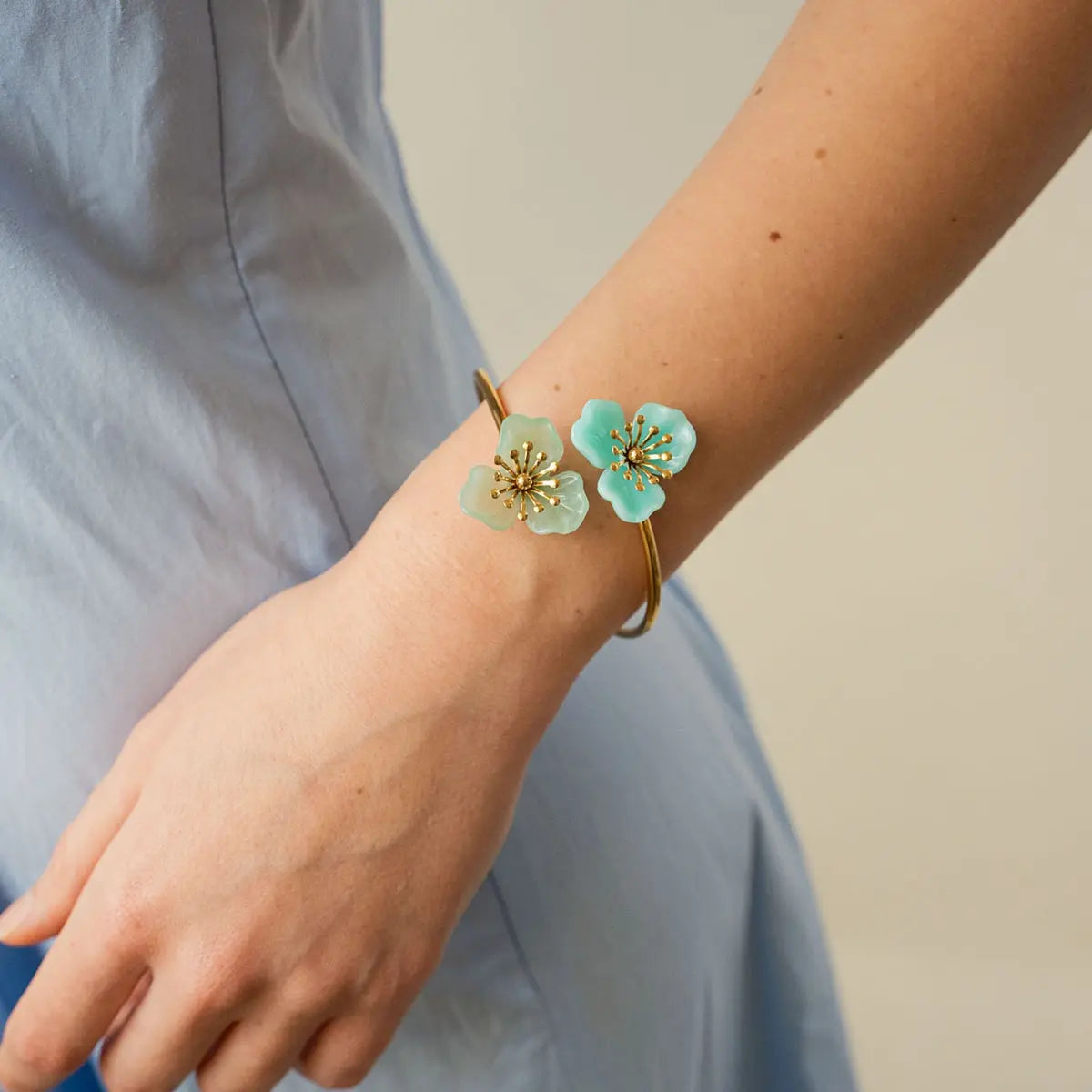 Pulsera Bloom Fiora Verde Anartxy