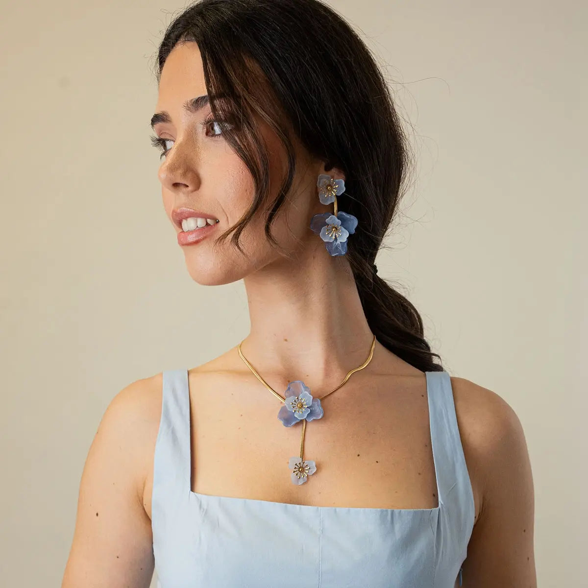 Collar Bloom Sylva Morado Anartxy