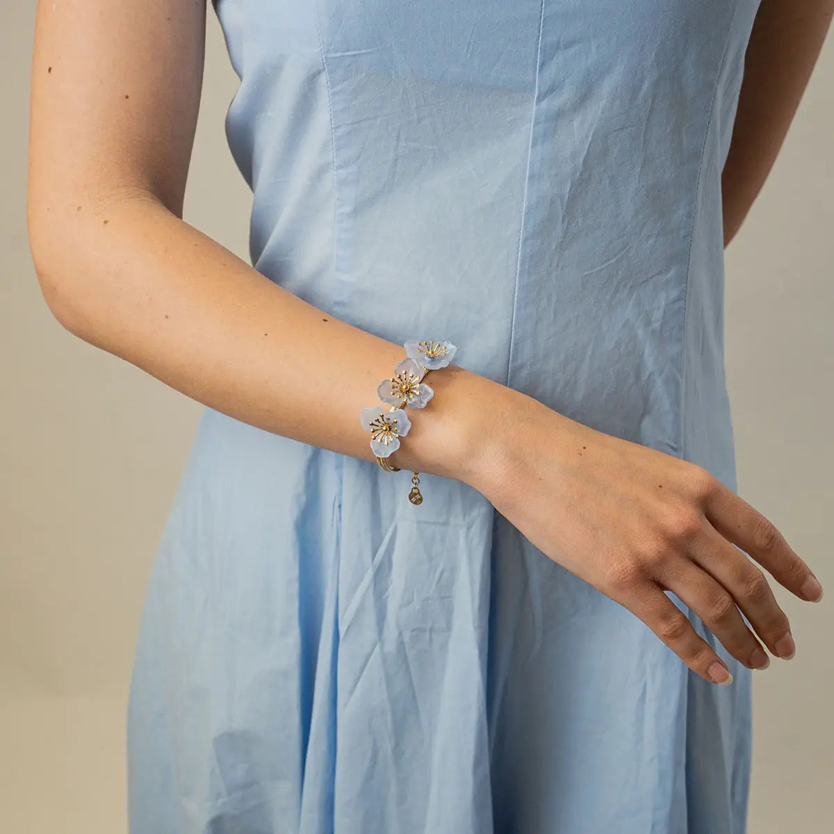 Pulsera Bloom Roseth Morado Anartxy