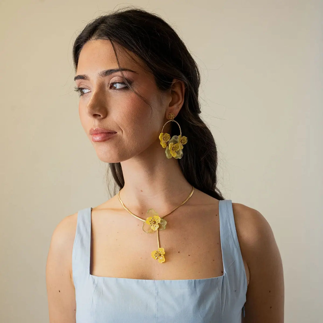 Collar Bloom Sylva Amarillo Anartxy
