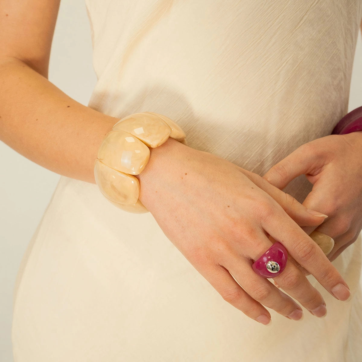 Anillo Thalia Cosma Amarillo Anartxy