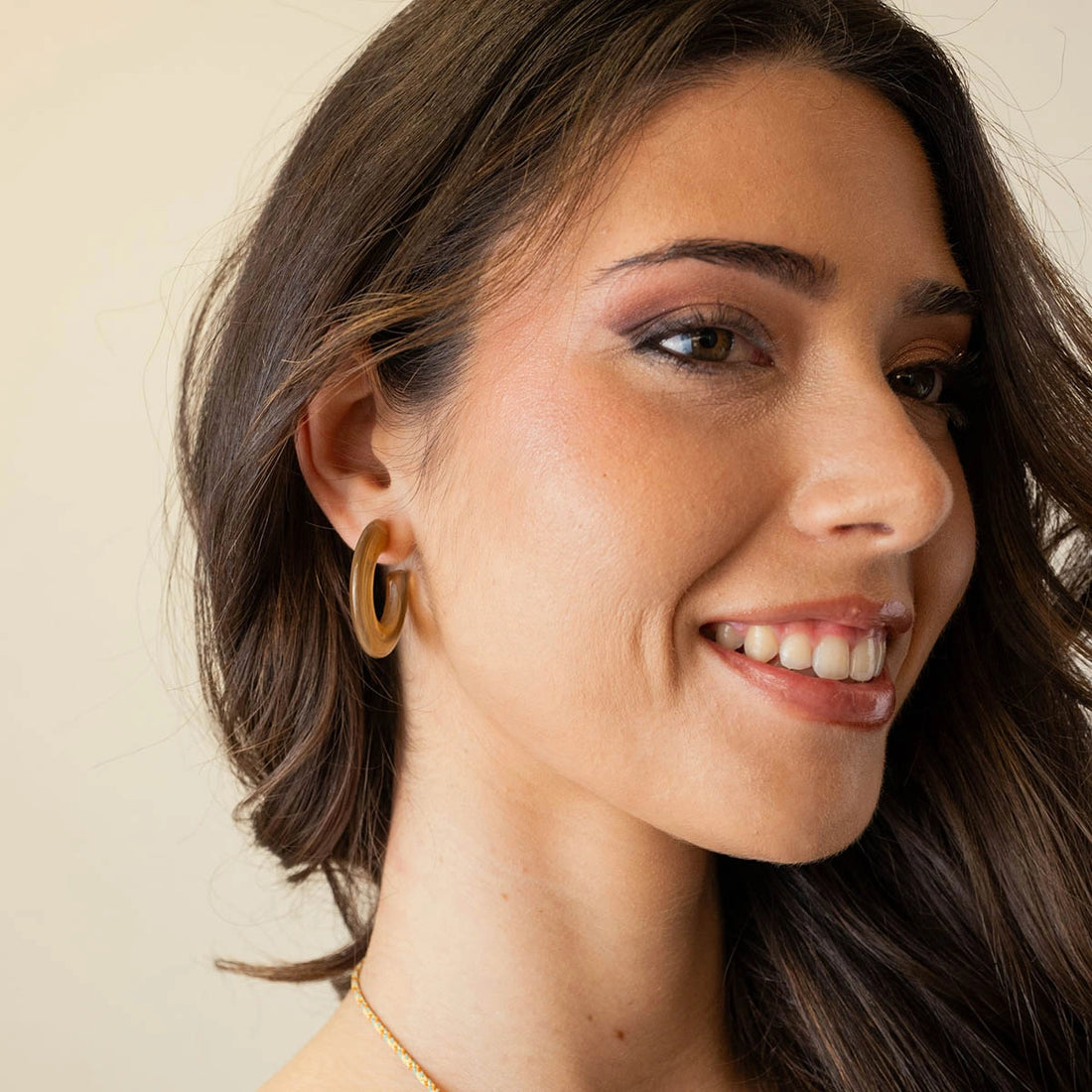 Pendientes Thalia Opal Café Anartxy