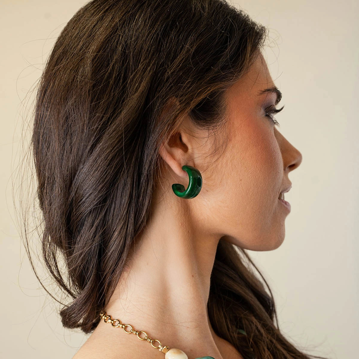 Pendientes Thalia Astra Verde Anartxy