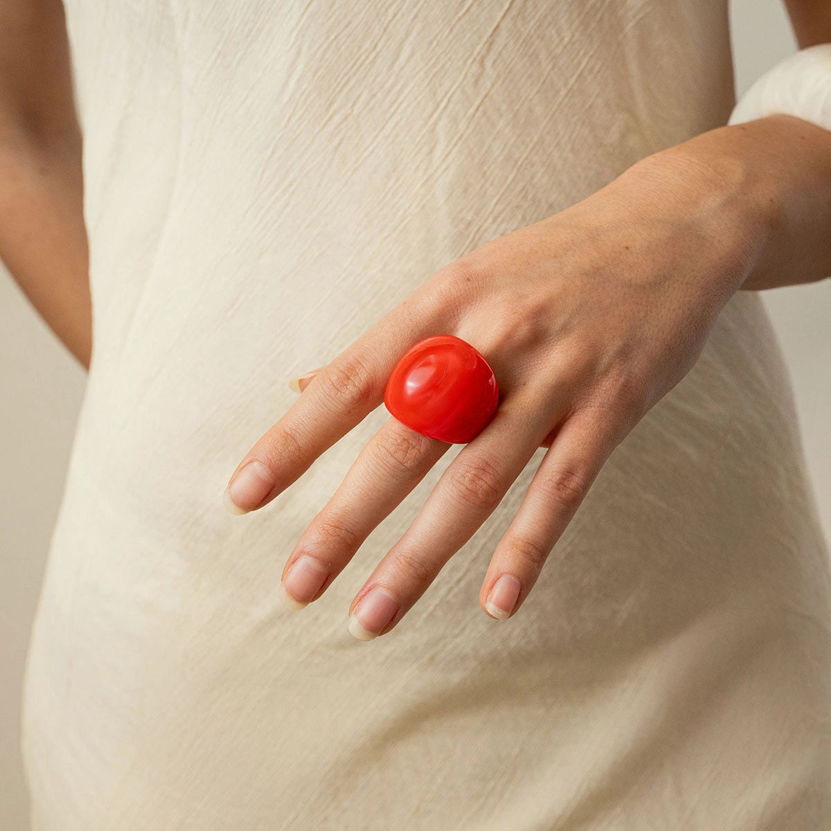 Anillo Thalia Vento Beige Anartxy
