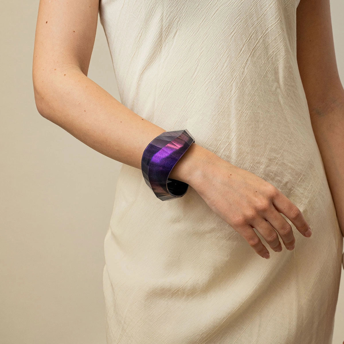 Pulsera Thalia Kira Morado Anartxy
