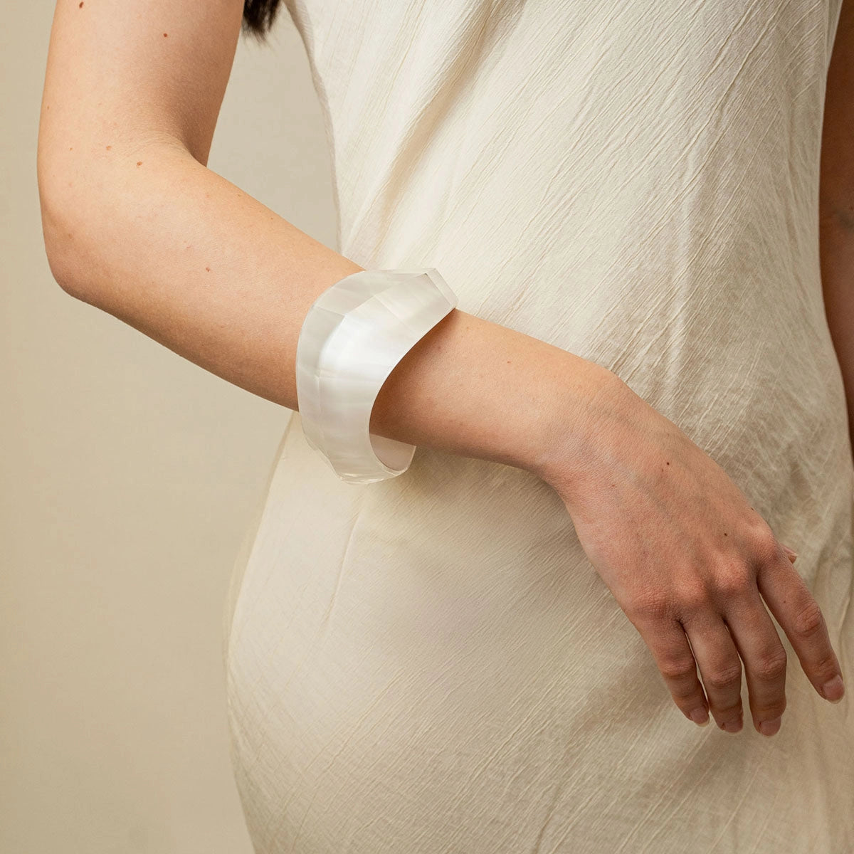 Pulsera Thalia Kira Blanco Anartxy