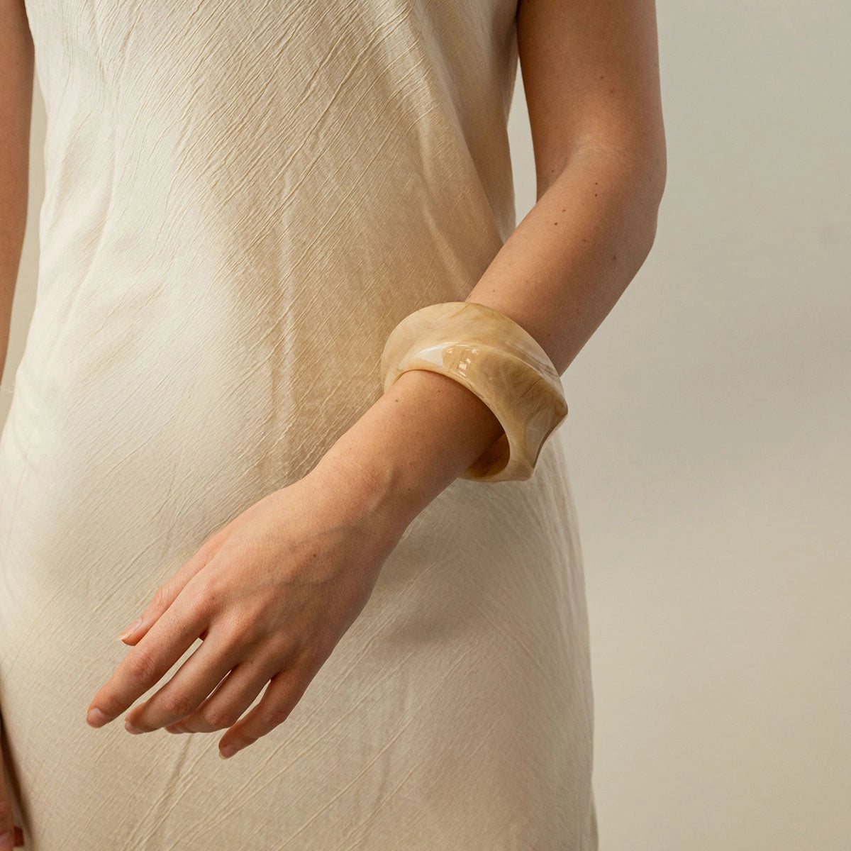 Pulsera Thalia Polish Beige Anartxy
