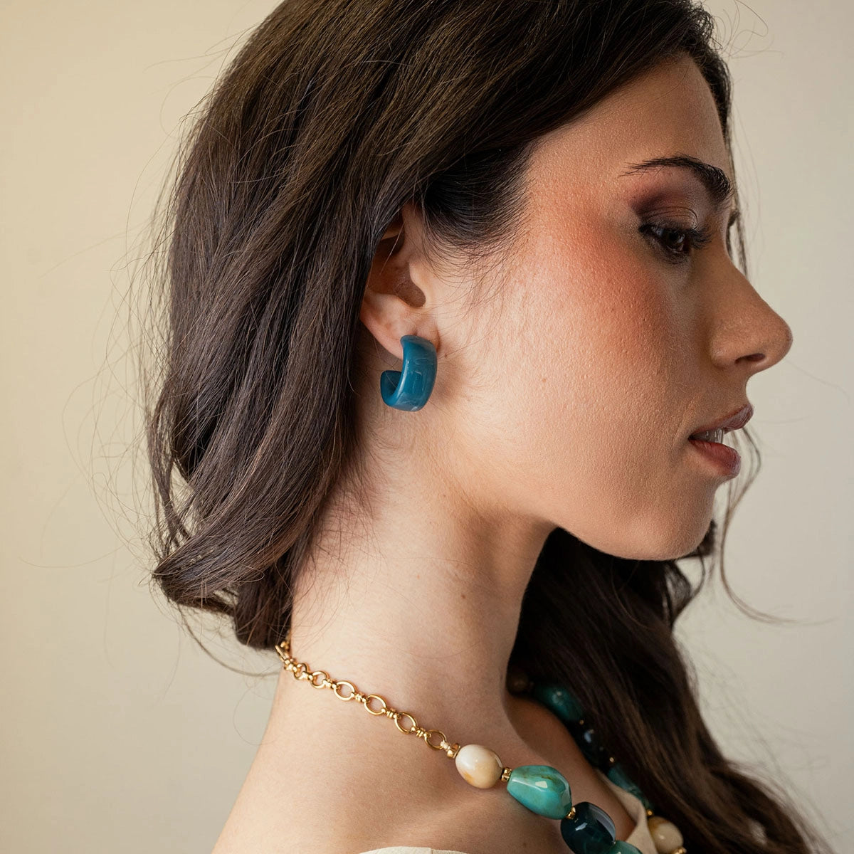 Pendientes Thalia Astra Azul Anartxy