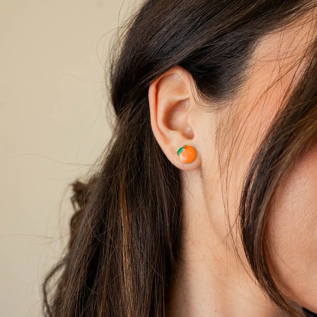 Pendientes Vine Orange Anartxy