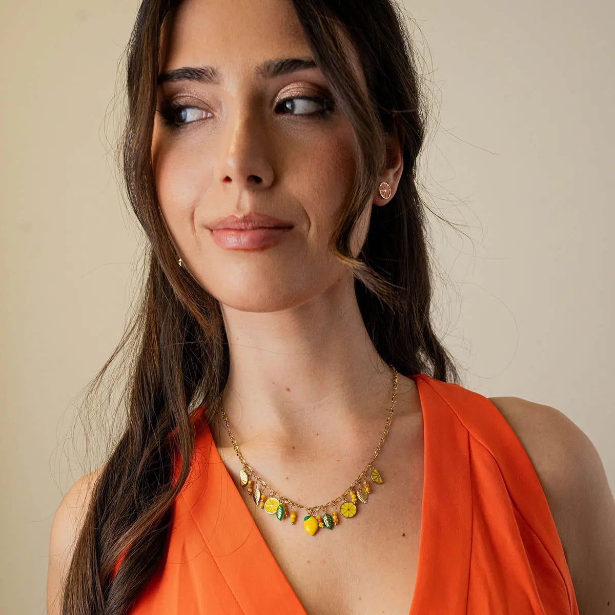 Collar Vine Peely Amarillo Anartxy