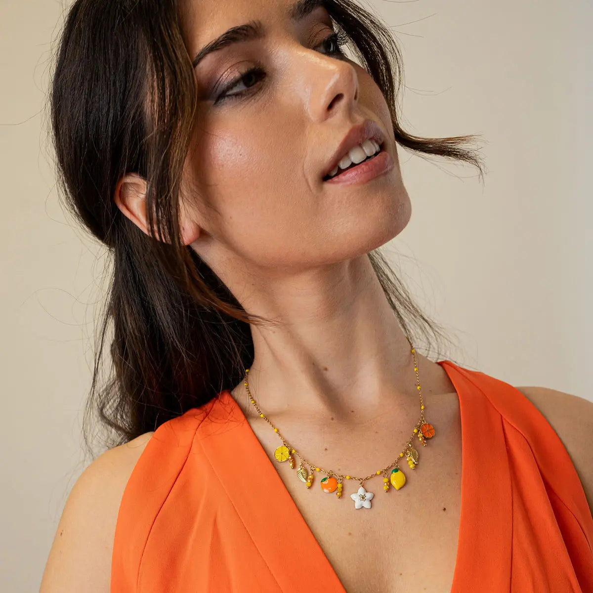 Collar Vine Soury Dorado Anartxy