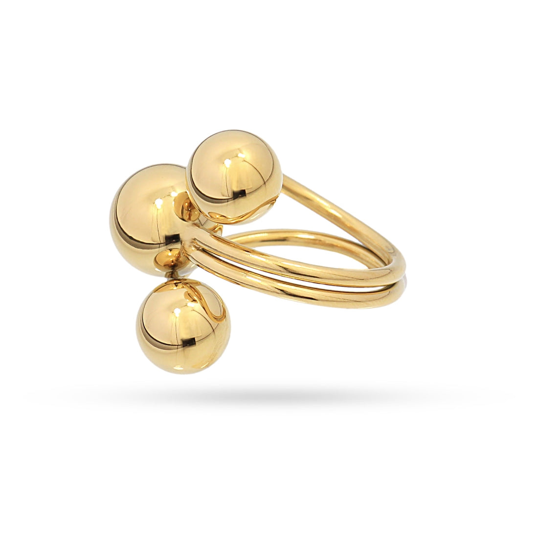 Anillo Orbit Asteris Dorado Anartxy