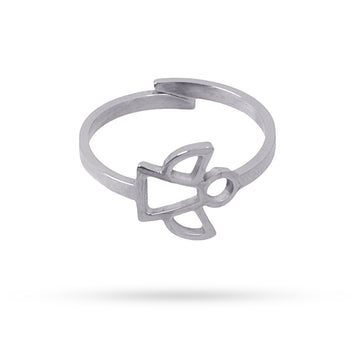 Anillo Babilonia Plateado Anartxy