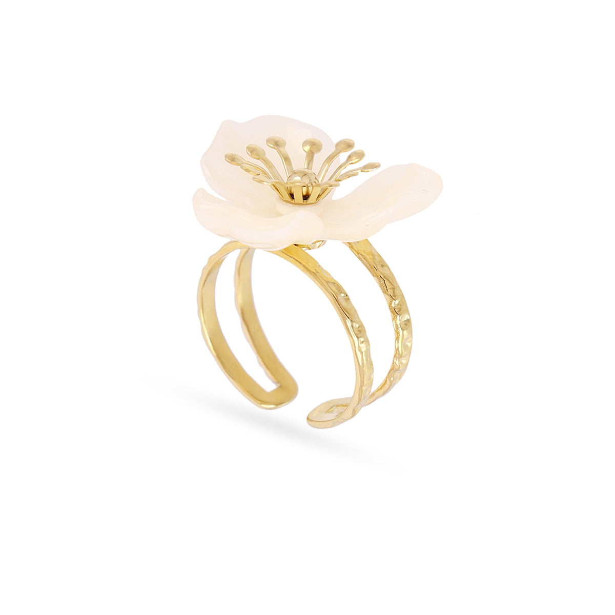 Anillo Bloom Yara Rosa Anartxy