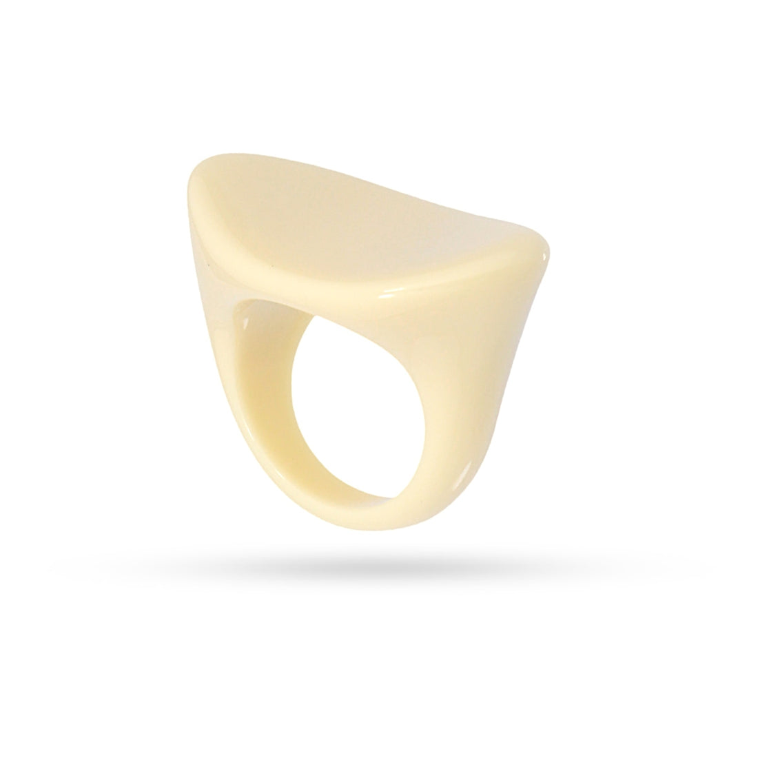 Anillo Resin Cream Beige Anartxy