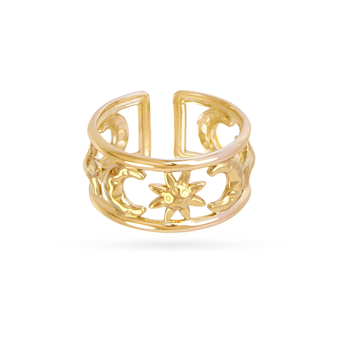 Anillo Coast Aural Dorado Anartxy