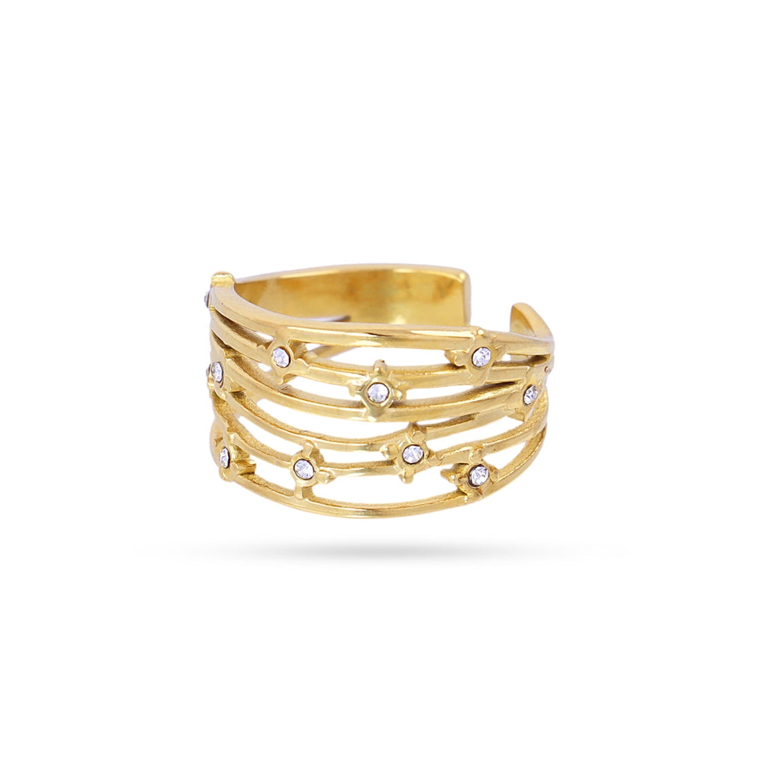 Anillo Essentials Calm Dorado Anartxy