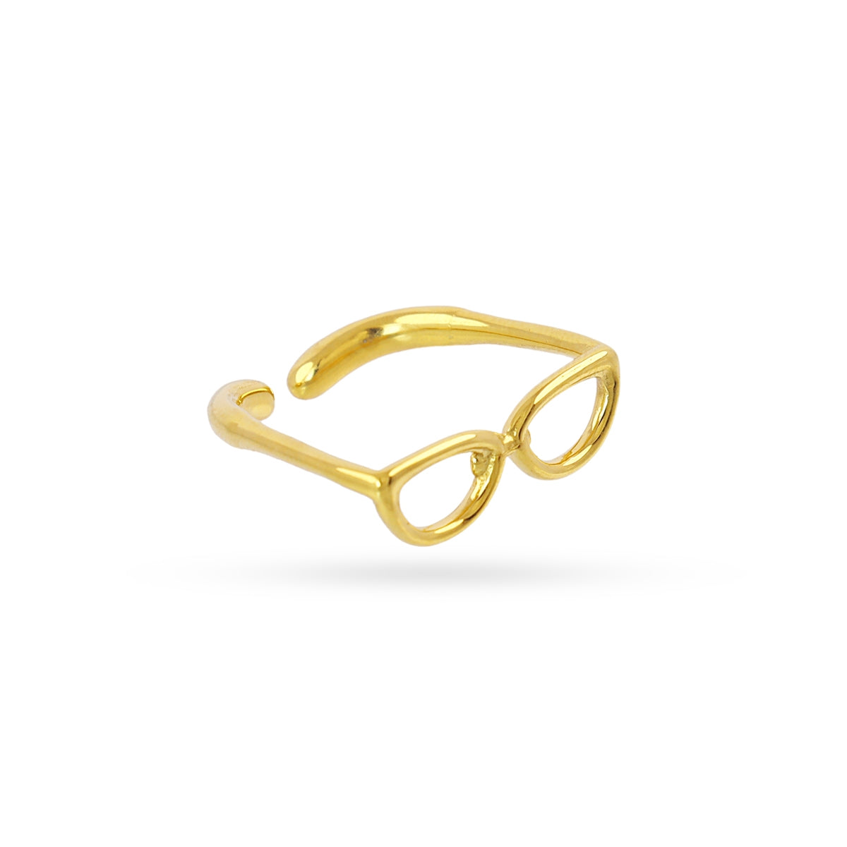 Anillo Essentials Glasses Dorado Anartxy